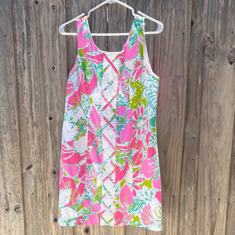 Lilly Pulitzer Floral Print Dress-size 12
NWT